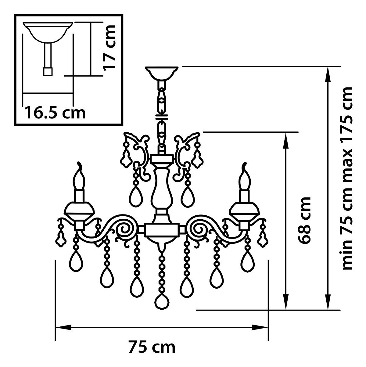 Lightstar *** (MD6682-8) Люстра ANTICA 8х60W E14 БРОНЗА (в комплекте) Lightstar *** (MD6682-8) Люстра ANTICA 8х60W E14 БРОНЗА (в комплекте)