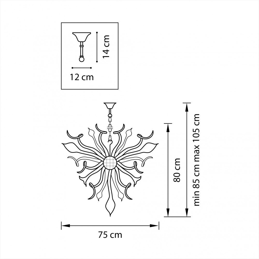 Lightstar *** (BS-D100) Люстра VULCANO LED 9x1W Multi-color (в комплекте) Lightstar *** (BS-D100) Люстра VULCANO LED 9x1W Multi-color (в комплекте)